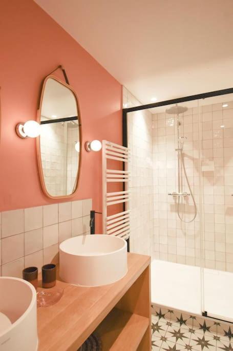 Chambre Majorelle - Rdc - Plage 50M - Rue Gratuite Сен-Мало Экстерьер фото