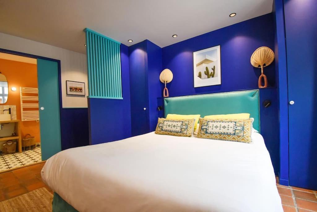 Chambre Majorelle - Rdc - Plage 50M - Rue Gratuite Сен-Мало Экстерьер фото